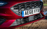 Ford Focus ST-line X 2019 road test review - front grille