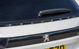 Peugeot 508 SW Hybrid 2020 road test review - rear badge
