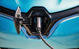 Renault Zoe 2020 road test review - charging port