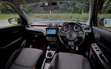 Suzuji Swift Sport Japan-spec review dashboard