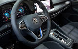 Volkswagen Golf GTE 2020 road test review - steering wheel