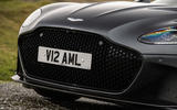 Aston Martin DBS Superleggera 2018 road test review - front grille