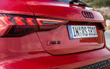 7 Audi RS3 2021 first drive review rear lights