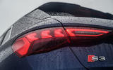 Audi S3 Sportback 2020 road test review - rear lights