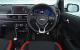 Kia Picanto review dashboard