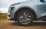 7 Kia Sportage hybrid 2021 LHD UK first drive review alloy wheels