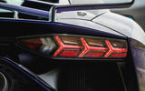 Lamborghini Aventador SVJ 2019 road test review - rear lights