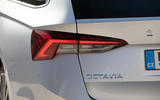 Skoda Octavia Estate 2020 road test review - rear lights
