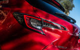 Toyota Corolla hybrid hatchback 2019 road test review - rear lights