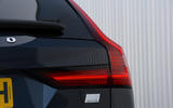 Volvo V90 T6 Recharge PHEV 2020 road test review - rear lights