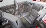 Jaguar XKR-S Convertible rear seats