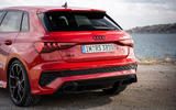 8 Audi RS3 2021 first drive review exhausts