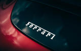 Ferrari Roma 2020 road test review - rear badge
