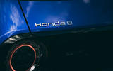 Honda e 2020 road test review - rear lights