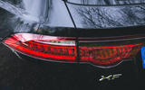 Jaguar XF Sportbrake 2019 road test review - rear lights