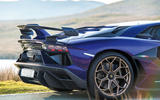 Lamborghini Aventador SVJ 2019 road test review - rear end 