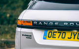 8 Land Rover Range Rover Evoque 2021 road test review rear lights