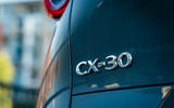 Mazda CX-30 2019 road test review - rear badge