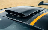 8 McLaren 620R 2021 road test review roof scoop