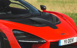 McLaren Senna 2018 road test review - bonnet