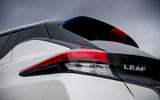 Nissan Leaf 2018 UK review rear lights
