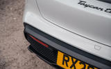 Porsche Taycan 2020 road test review - rear bumper