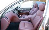 Infiniti EX37 GT front seats