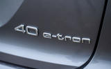 9 Audi Q4 E tron 2021 RT hero rear badge