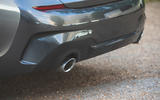 BMW 3 Series 320d 2019 Road Test review - exhaust