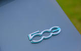 9 Fiat 500 electric 2022 road test review rear badge