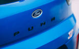 9 Ford Puma ST 2021 road test review rear badge