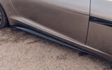 Jaguar F-Type 2020 road test review - side skirts