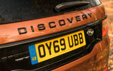 Land Rover Discovery Sport 2020 road test review - rear logo