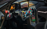 9 McLaren 720S GT3X 2021 first drive review dashboard