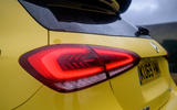 Mercedes-AMG A45 S 4Matic+ 2020 road test review - rear lights
