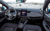 Renault Zoe 2020 road test review - cabin