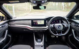 9 Skoda Octavia vRS TDI 2021 road test review dashboard
