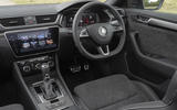 9 Skoda Superb Estate 2021 RT update dashboard