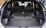 9 Toyota Yaris Cross 2021 UK FD boot seats folded