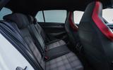 9 Volkswagen Golf GTI 2021 road test review rear seats
