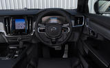 Volvo V90 T6 Recharge PHEV 2020 road test review - dashboard