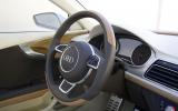 Audi Sportback steering wheel
