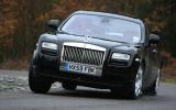 Rolls-Royce Ghost cornering