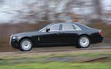 Rolls-Royce Ghost side profile
