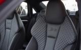 Audi S3 saloon sport seats