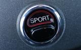 Abarth 595 Sport button