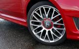17in Abarth 595 alloy wheels