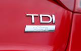 Audi A5 TDI badge