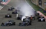 Hamilton fends off Rosberg for Bahrain GP victory