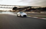Jaguar F-type R coupe prototype on track